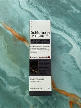 Dr Melaxin Peel Shot Exfoliating Black Rice Ampoule